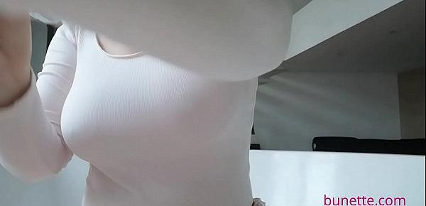  Clothed Squirt and Orgasm masturbation